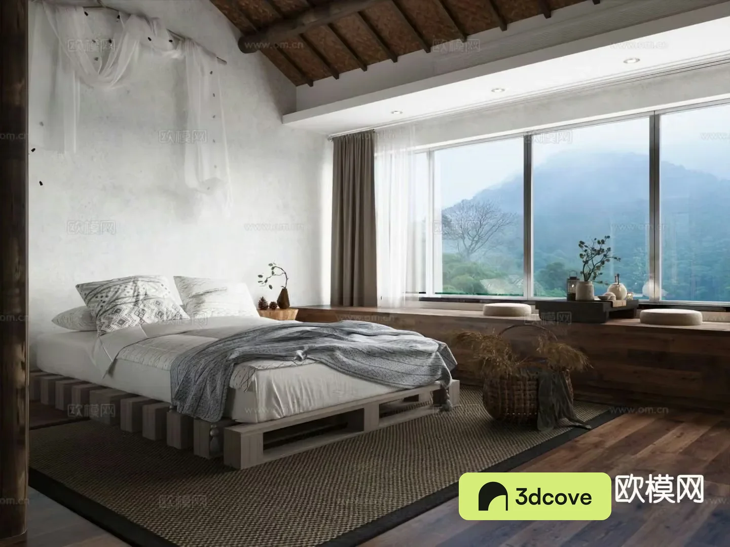 Wabi Sabi B&B Bedroom Guest Room