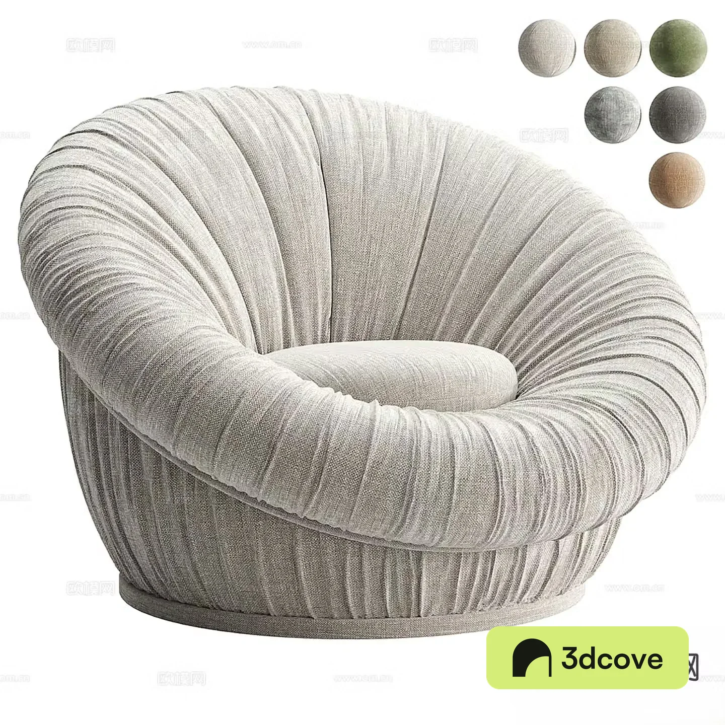 Modern flower sofa leisure sofa