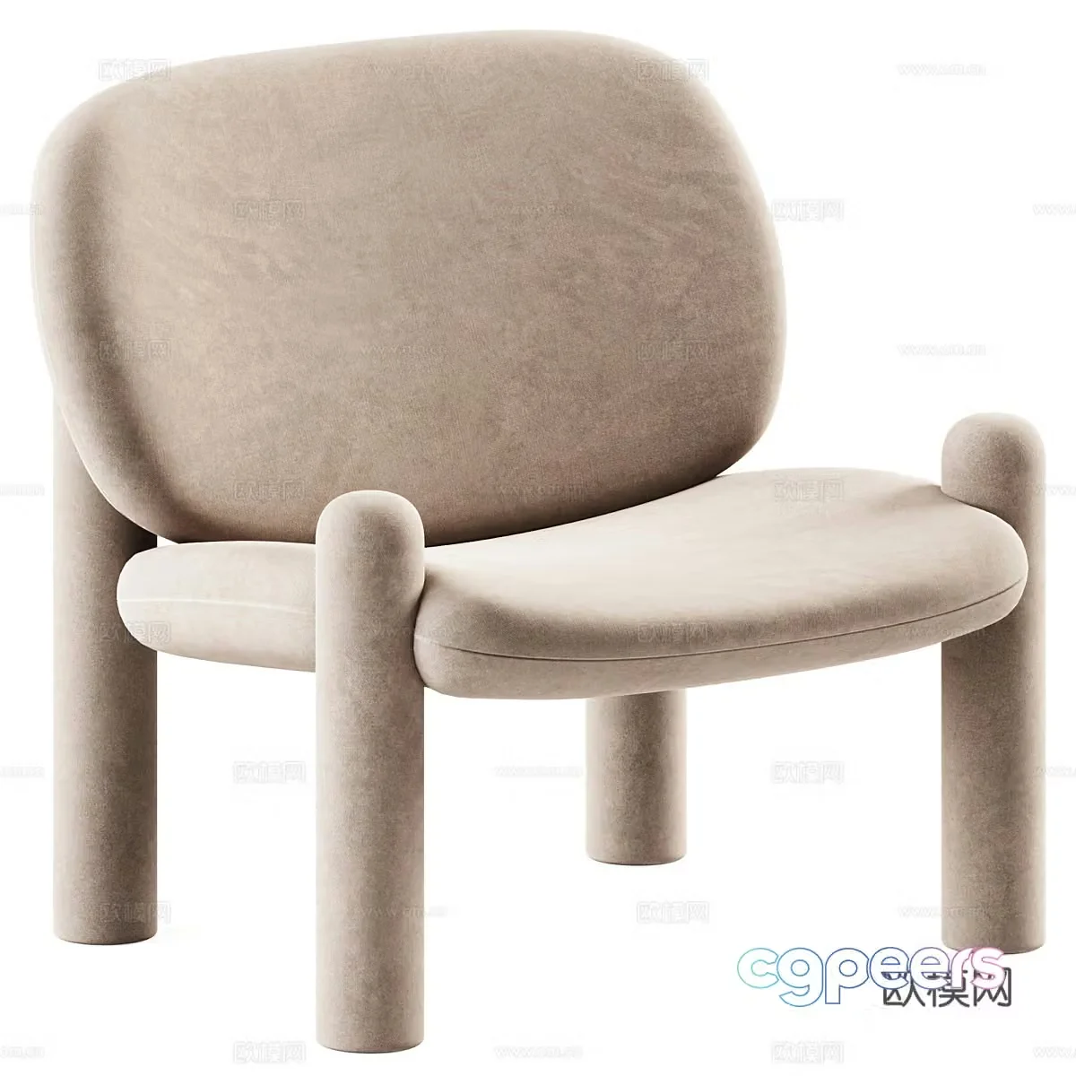 Armchair 3d model