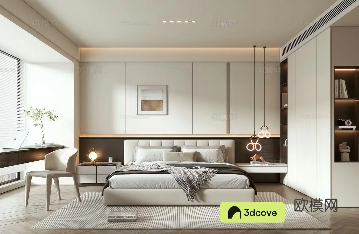 Creamy Bedroom Master Bedroom