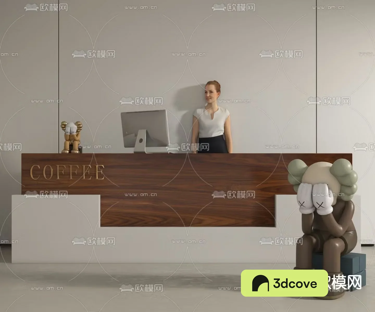 Office reception desk