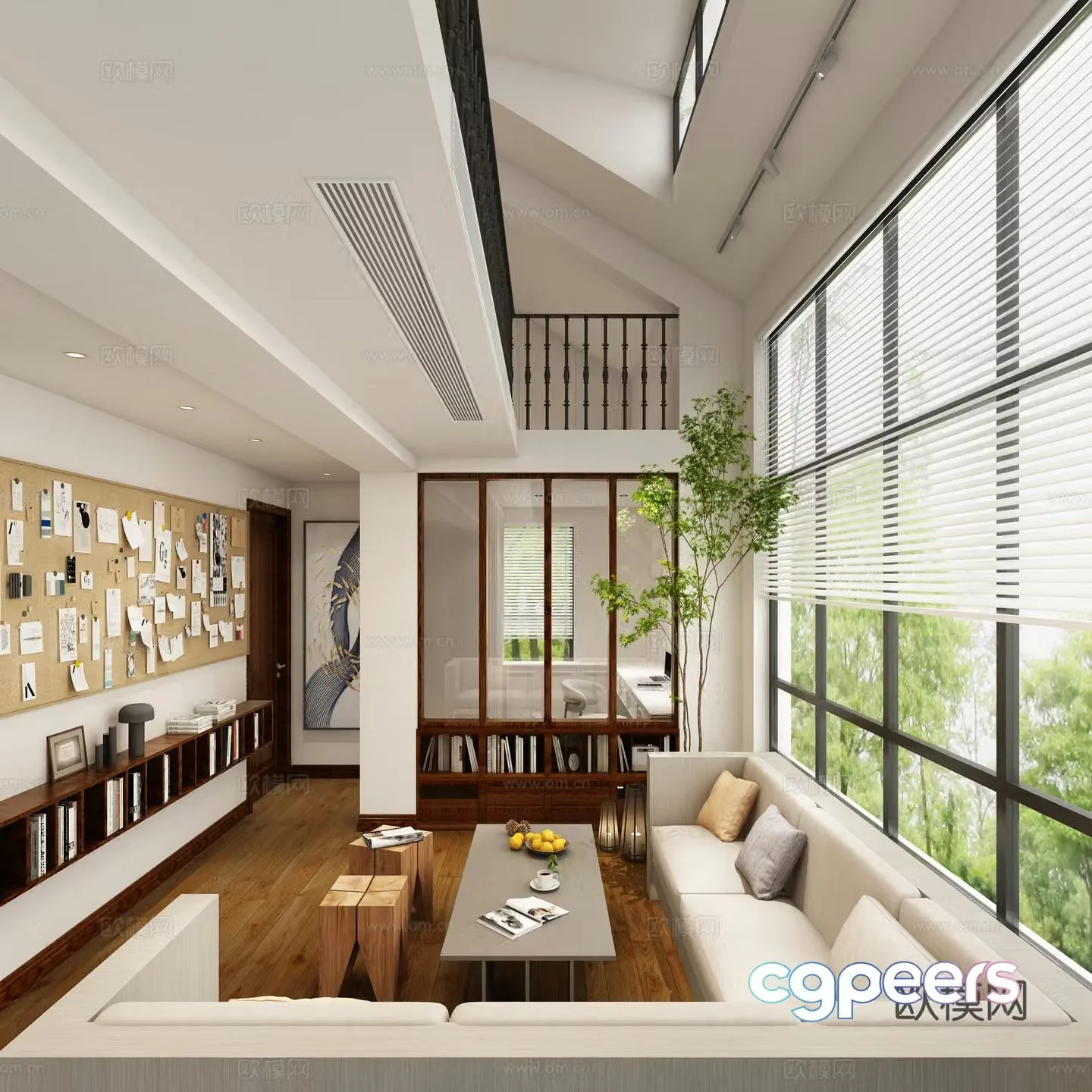 Loft Sunroom 3D Model