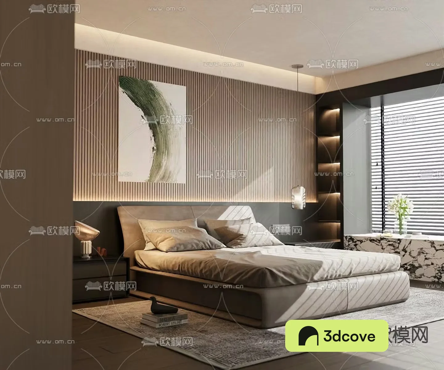 Italian double bed