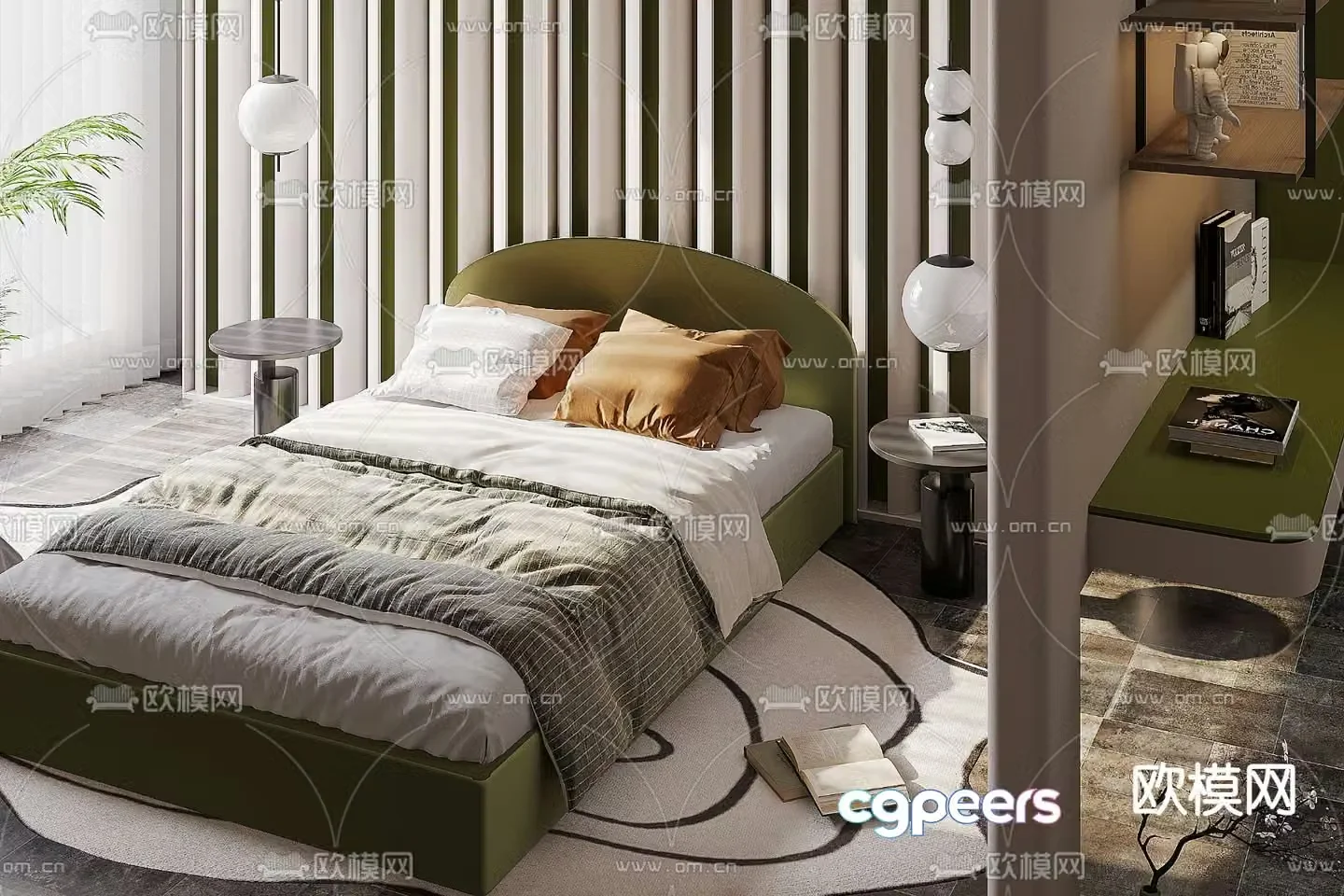 children’s bed child’s bed 3d model