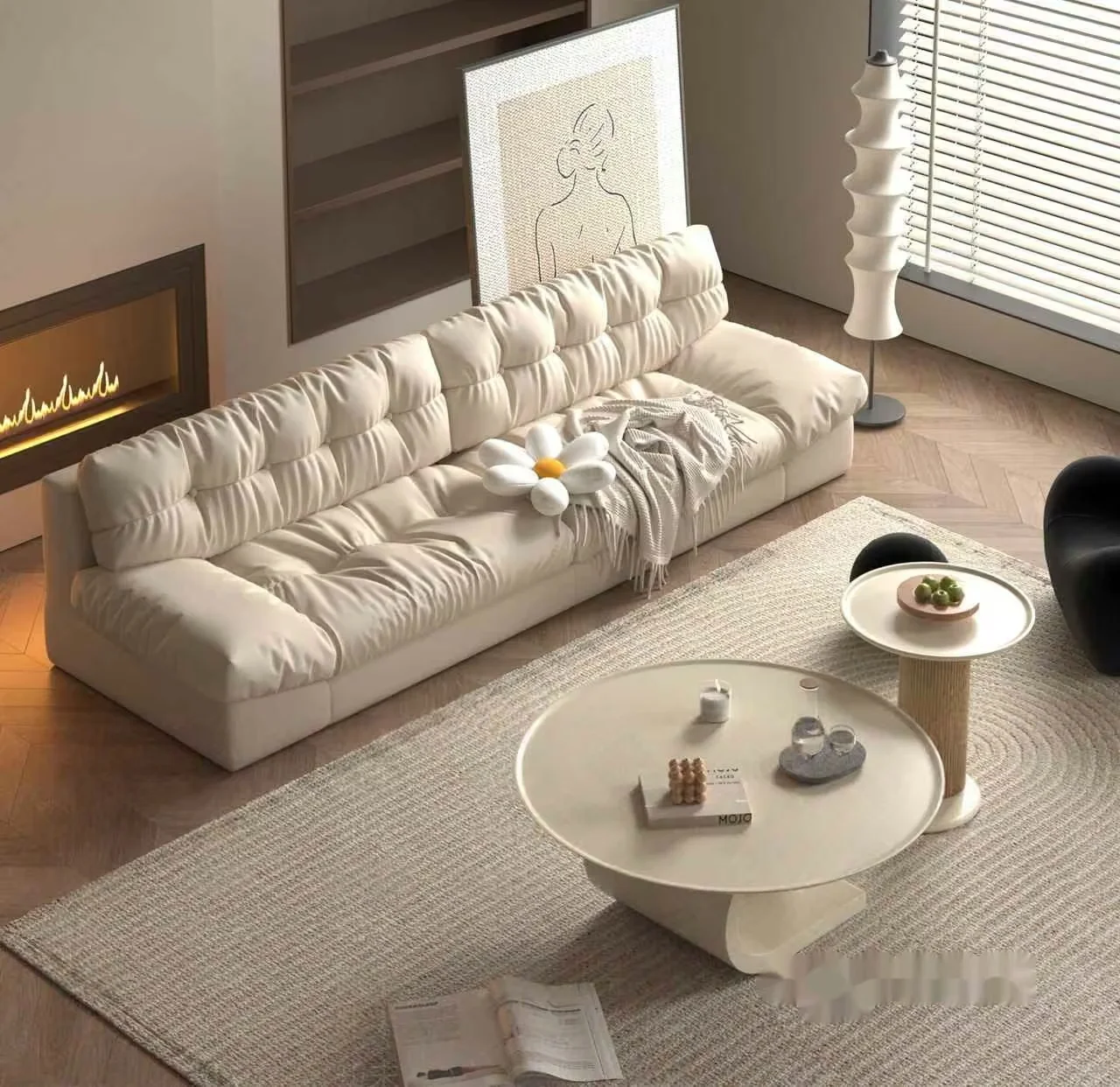 Modern Living Room 3D Model – 165 – VRAY Render