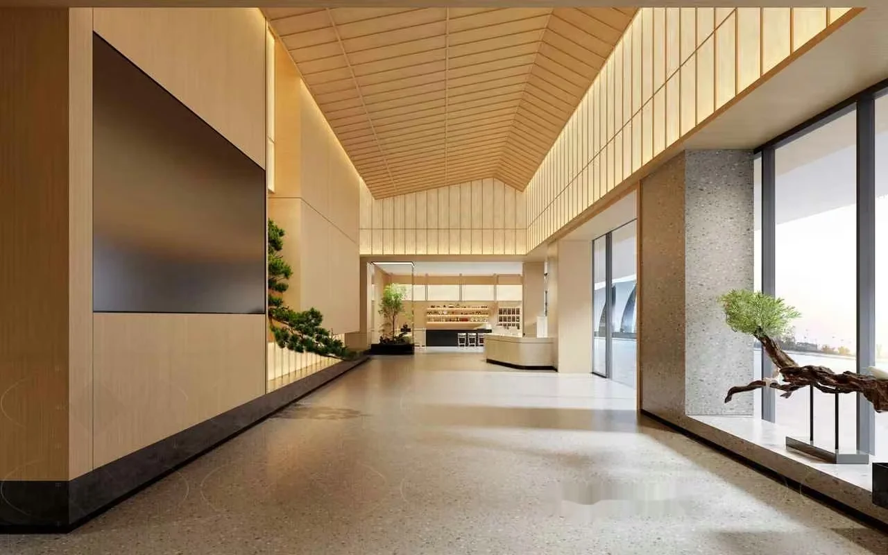 Modern Office Building 3D Model – 9999 – VRAY Render