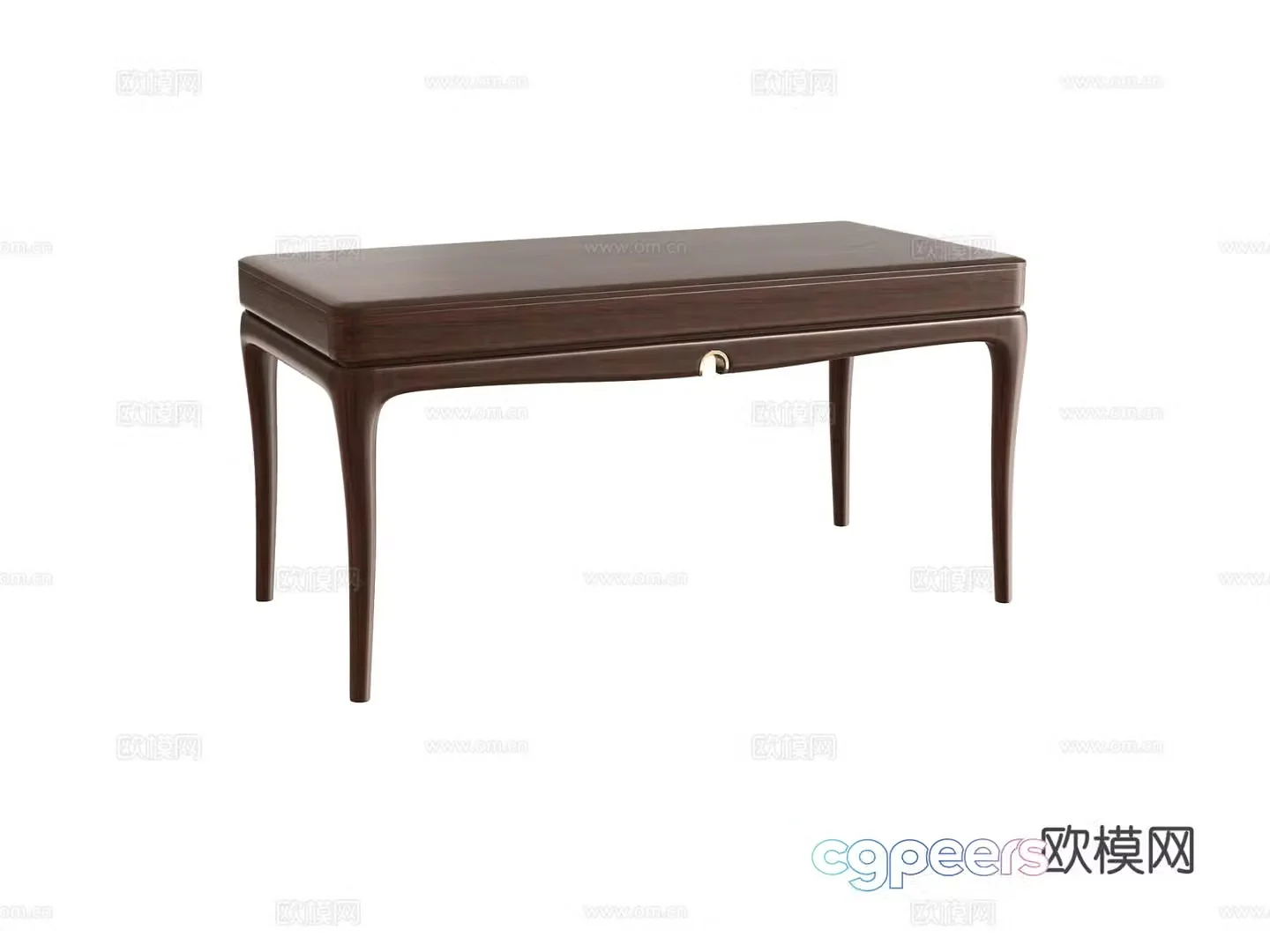 New Chinese style writing desk desk 3d model