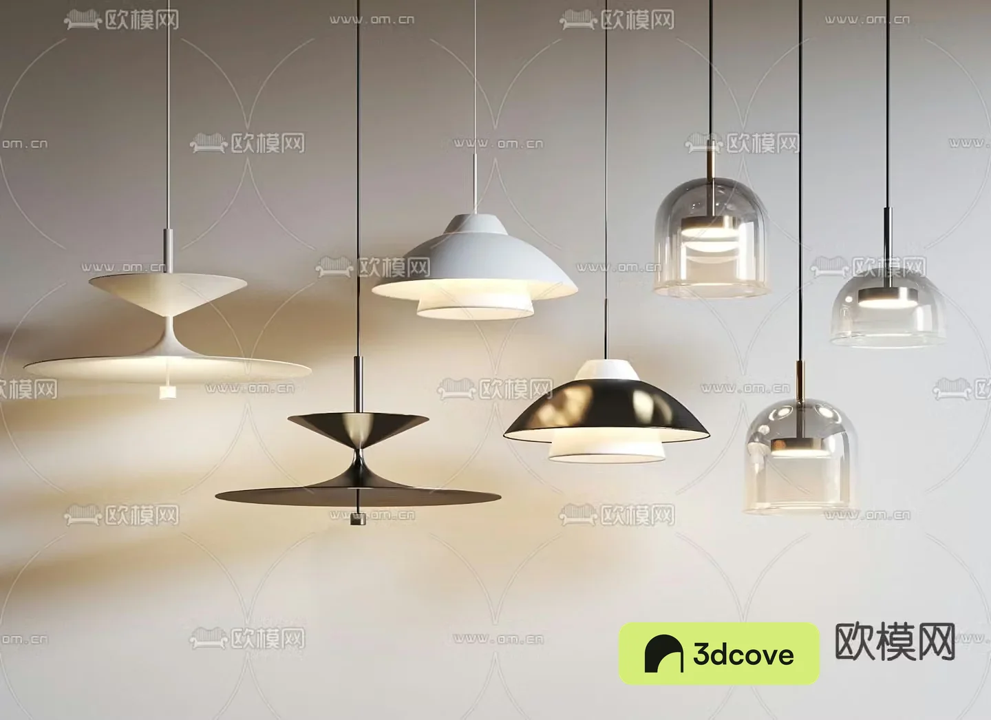 Cream small chandelier
