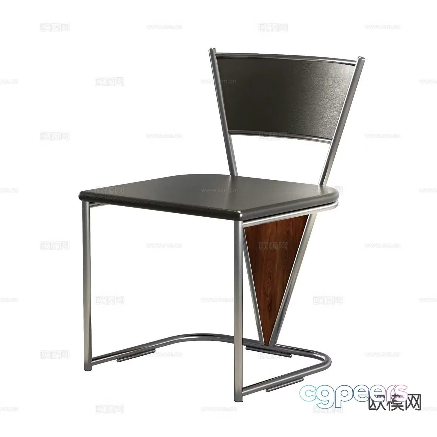 Modern chair leisure chair 3d model