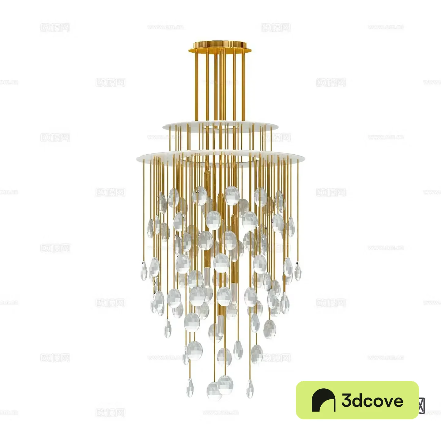 Light luxury chandelier crystal chandelier