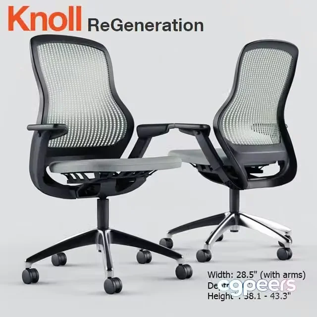 3ds Max Free – Knoll Chair ReGeneration