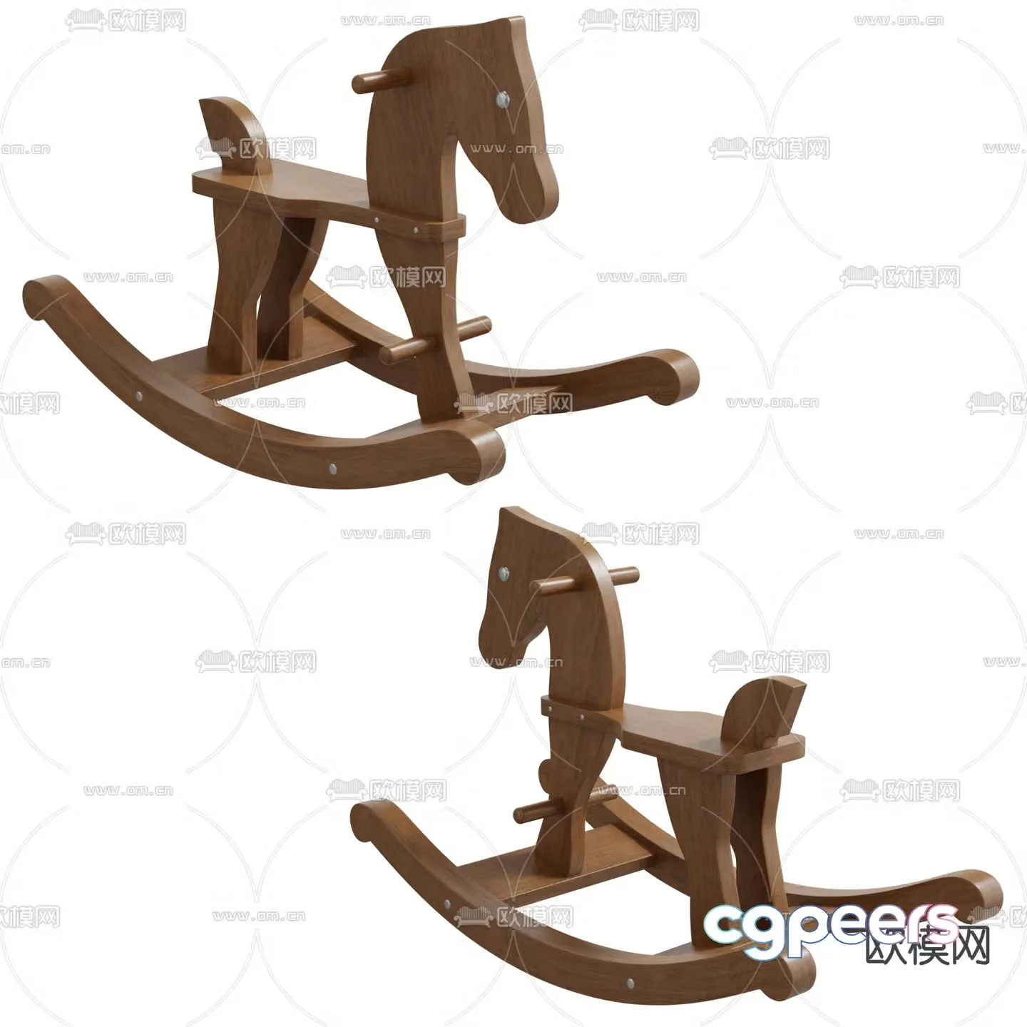 Children’s Trojan Horse 3d model