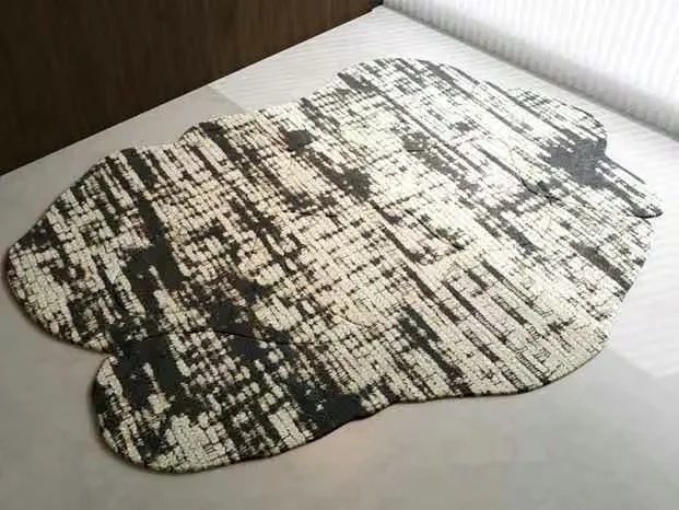 A Black And White Rug 3D Model – 21031 – VRAY Render