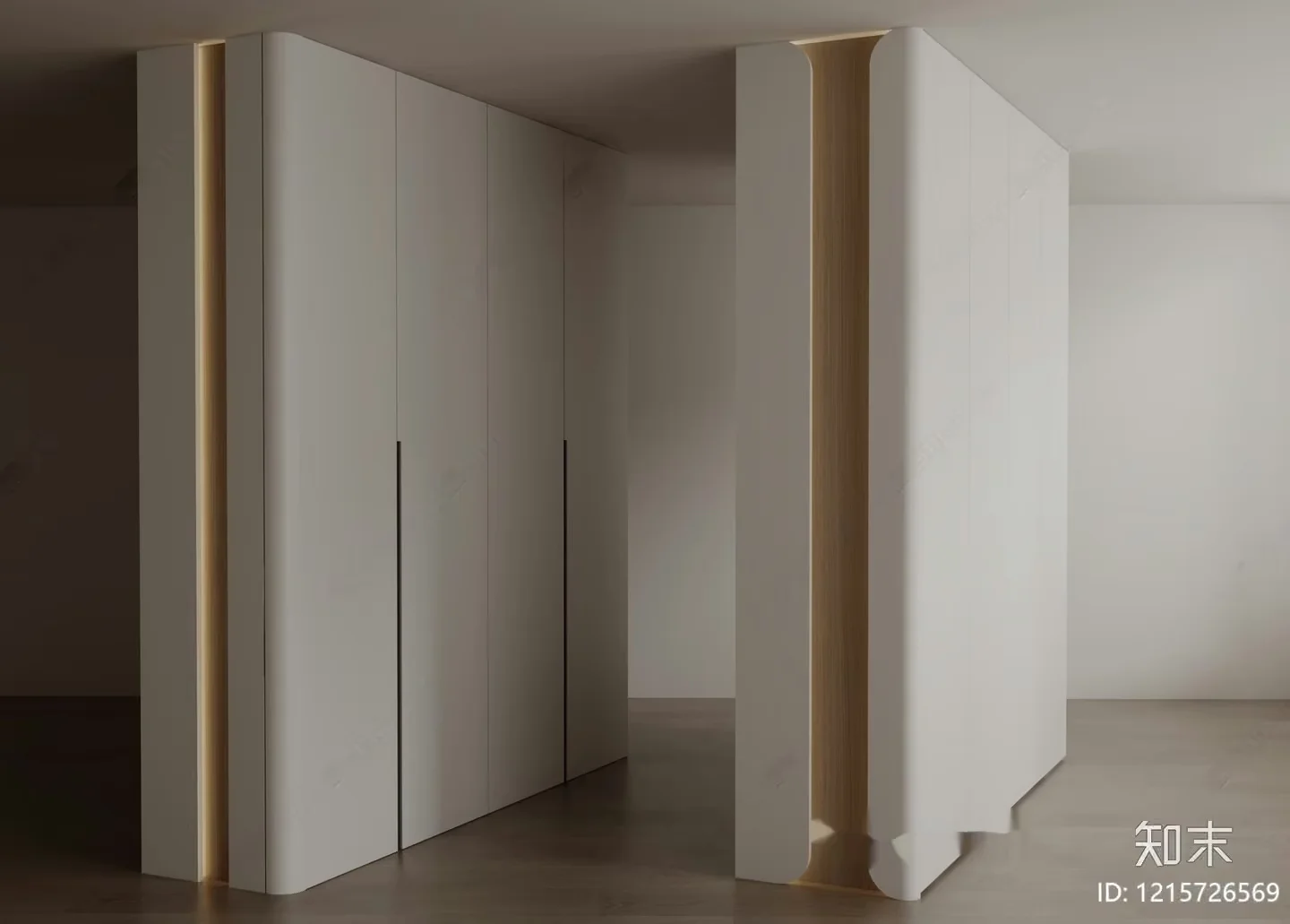 Modern White Room 3D Model – 11614 – VRAY Render