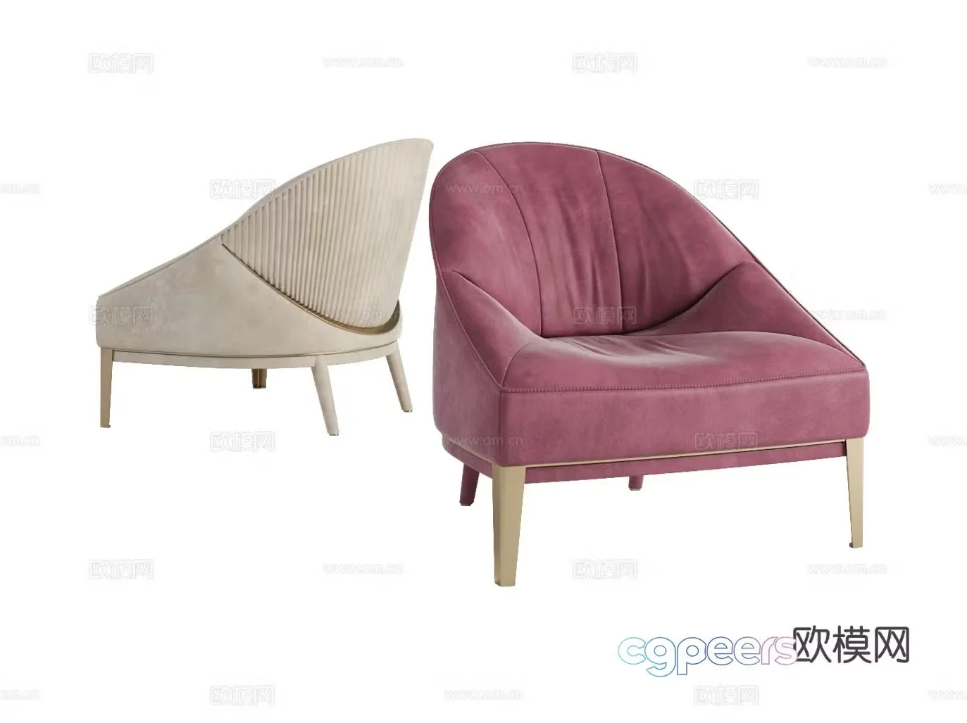 Visionnaire ROSEMARY armchair 3d model