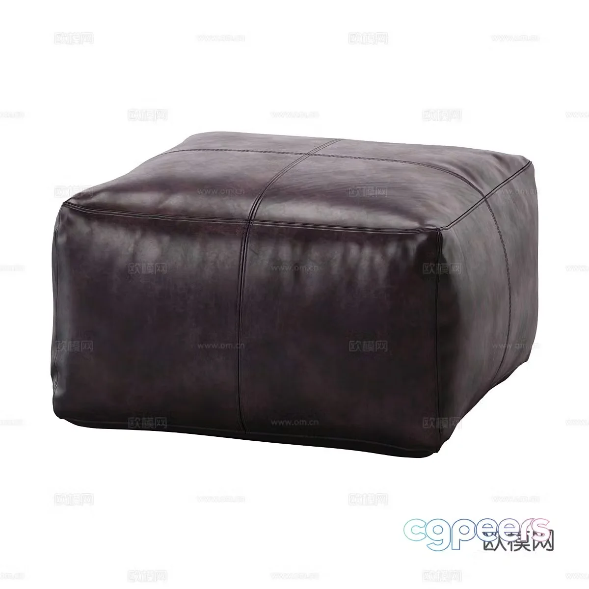 Modern stool sofa stool 3d model