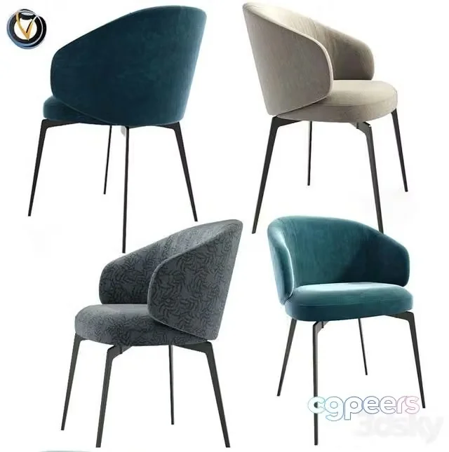 3ds Max Free – Lema Bice Living Furniture Dining Chair