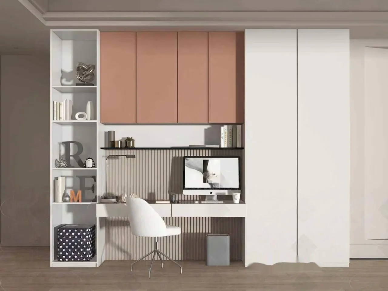 Modern Home Office 3D Model – 21688 – VRAY Render