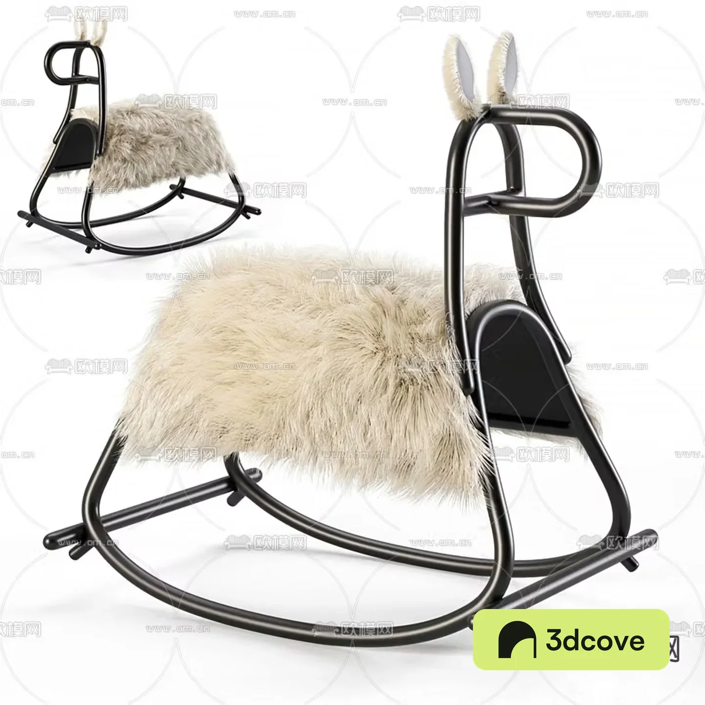 Modern children’s rocking chair