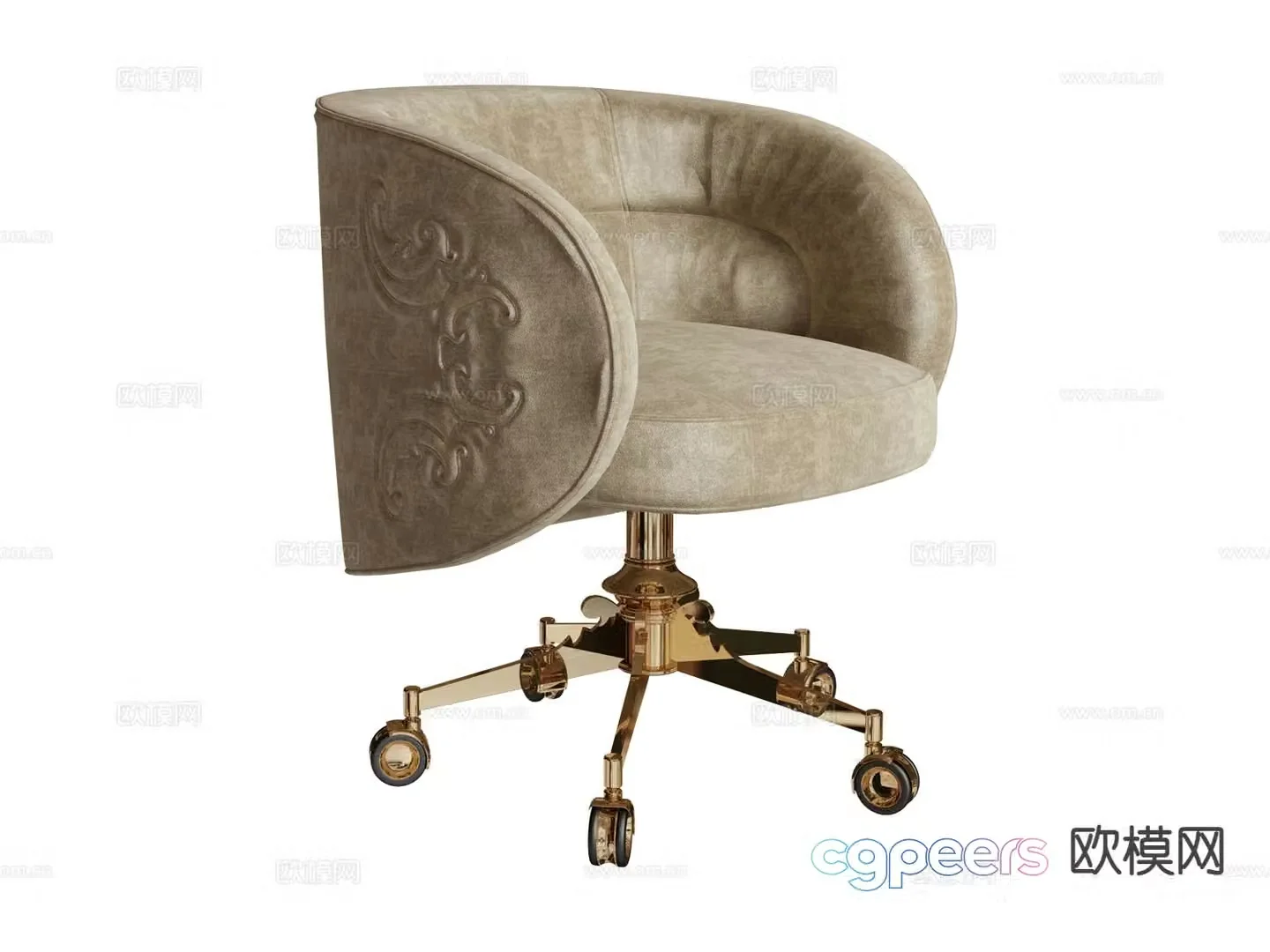 visionnaire office chair 3d model
