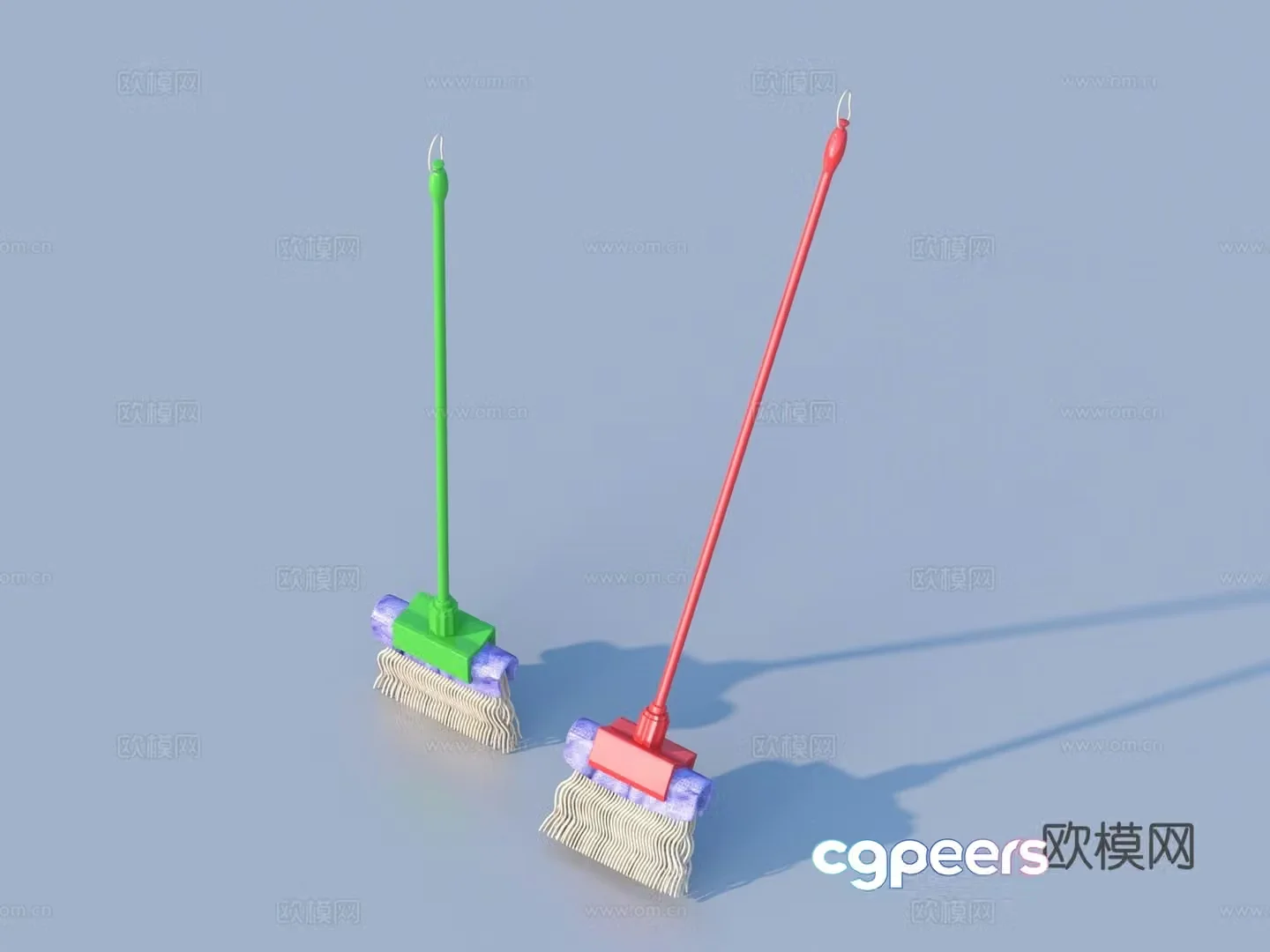 Mop Cleaning Supplies 3D Model