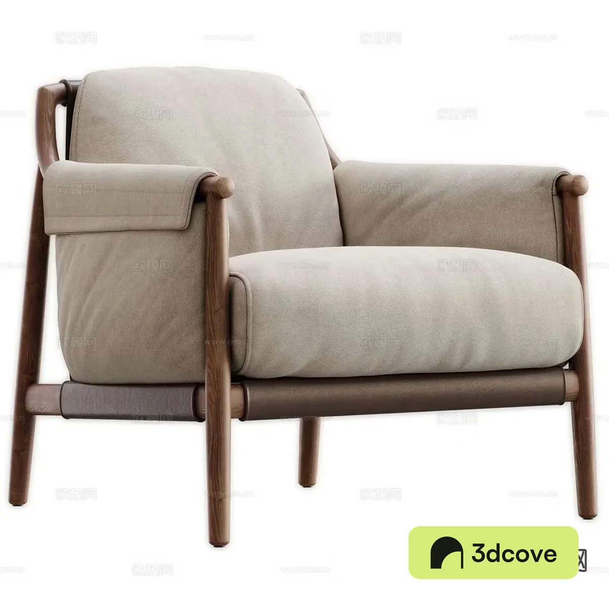 Modern single sofa
