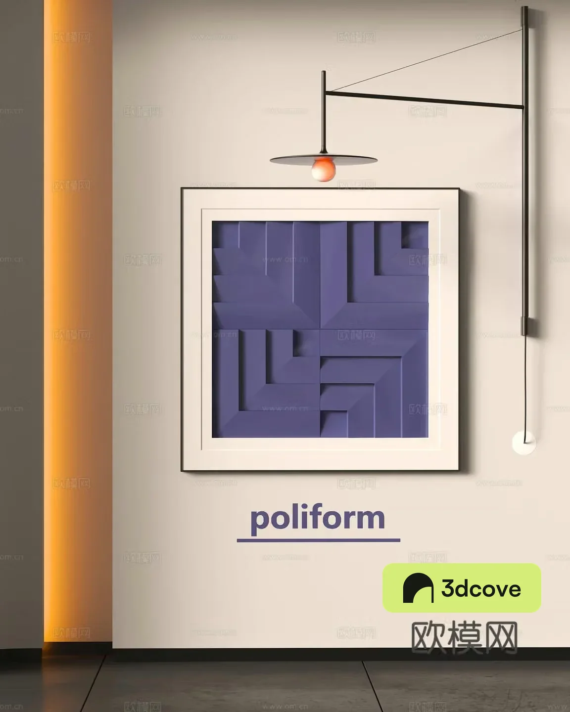 Modern decorative hanging painting