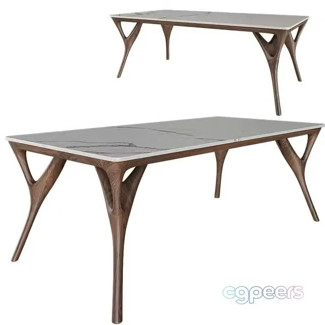 3ds Max Free – Dining Table Nadia by Agrippa