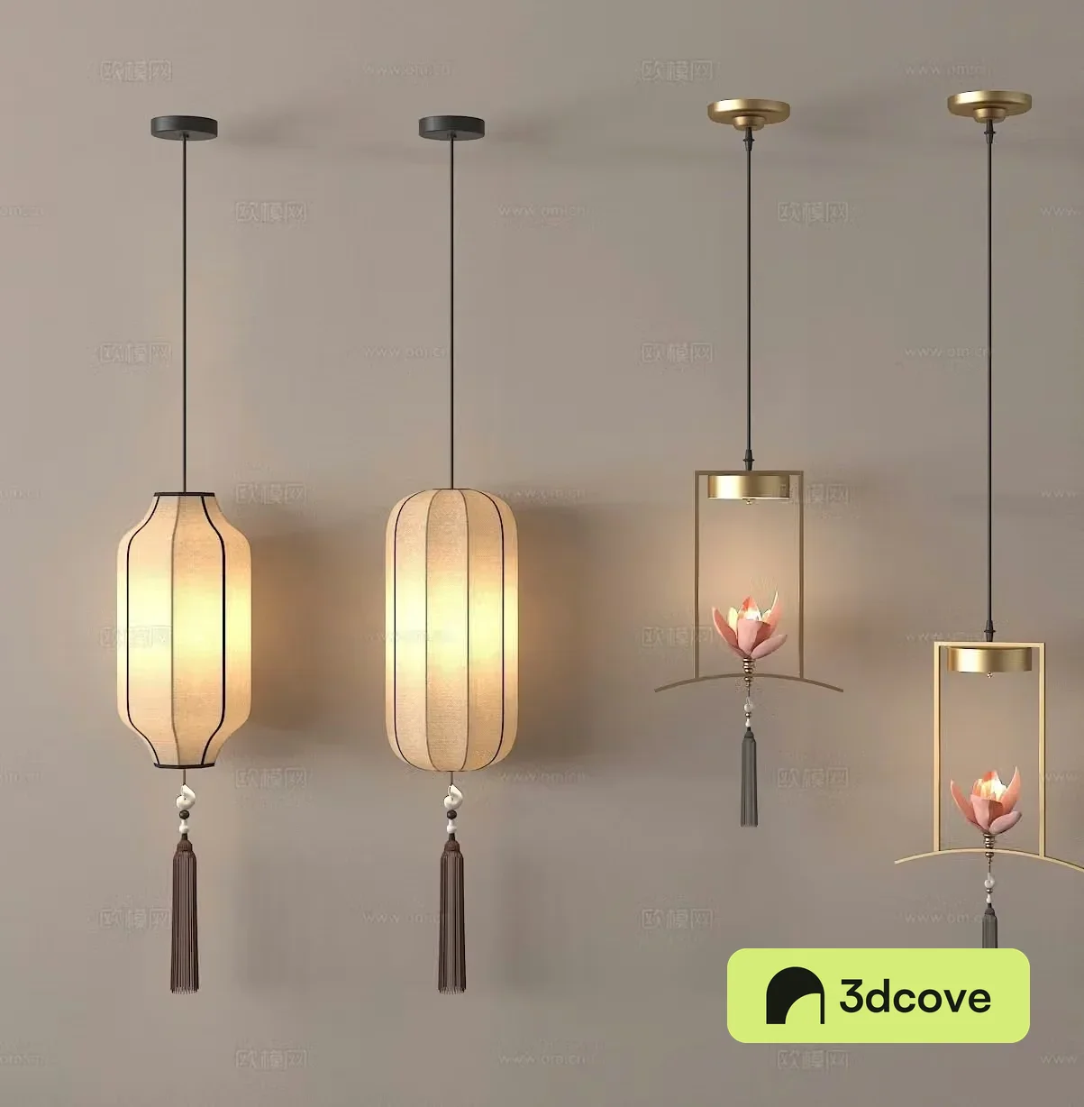 Chinese lantern decorative lamp