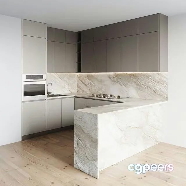 3ds Max Free – kitchen 070