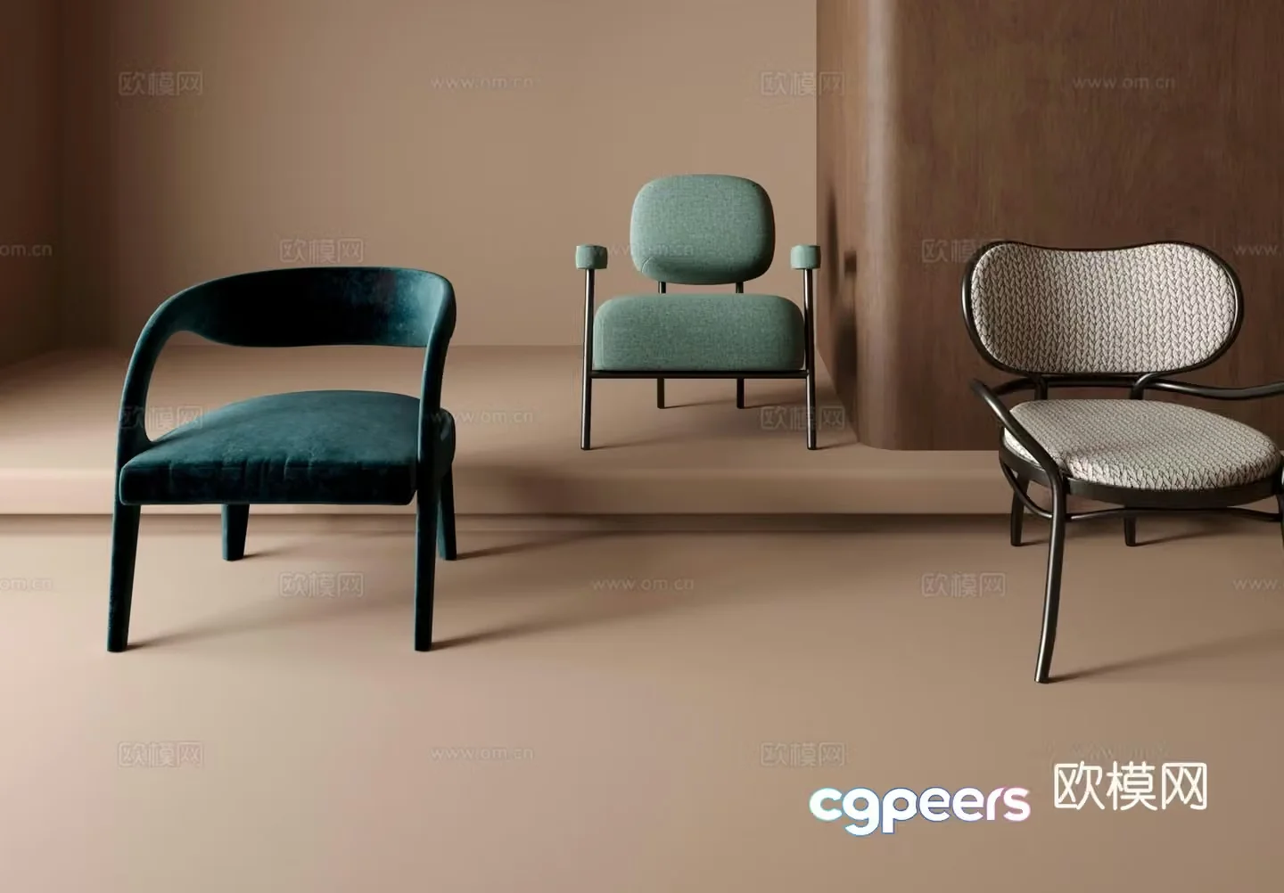 Leisure chair sofa chair 3d model