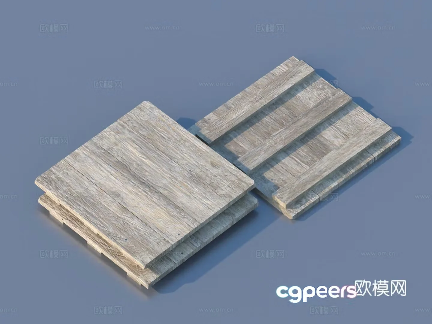 Wooden pad wood pad pad express pad 3d model