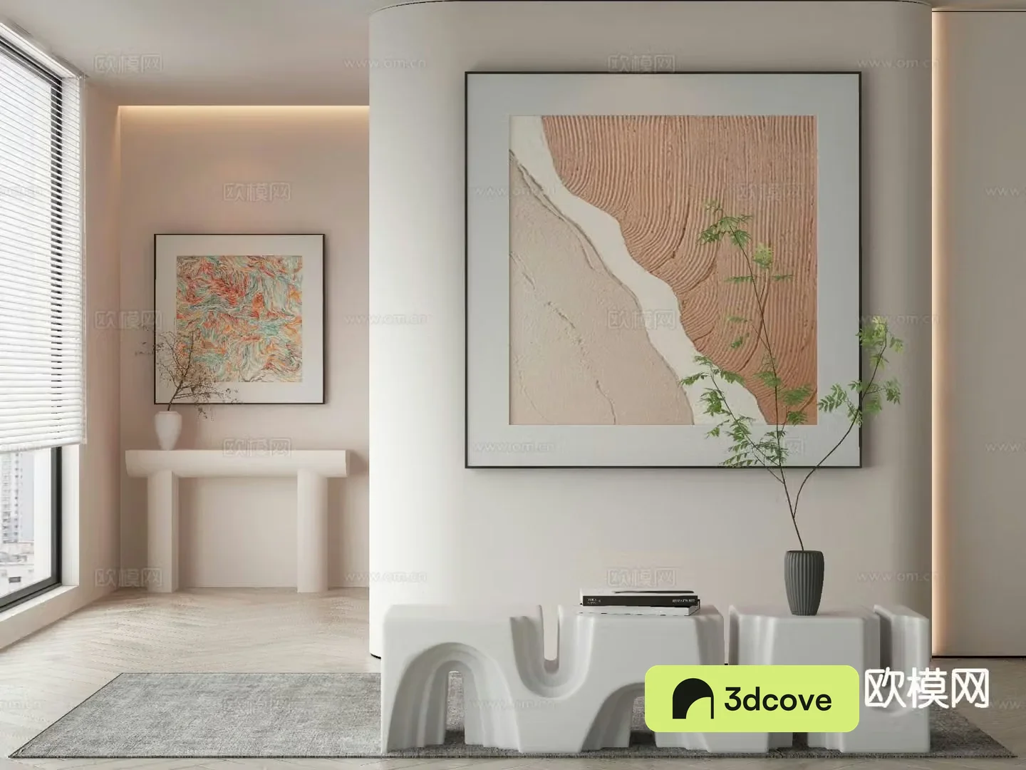 Modern decorative painting texture painting