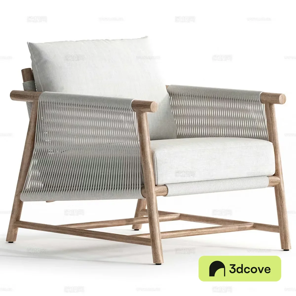 New Chinese style Crate & Barrel’s Fen leisure chair