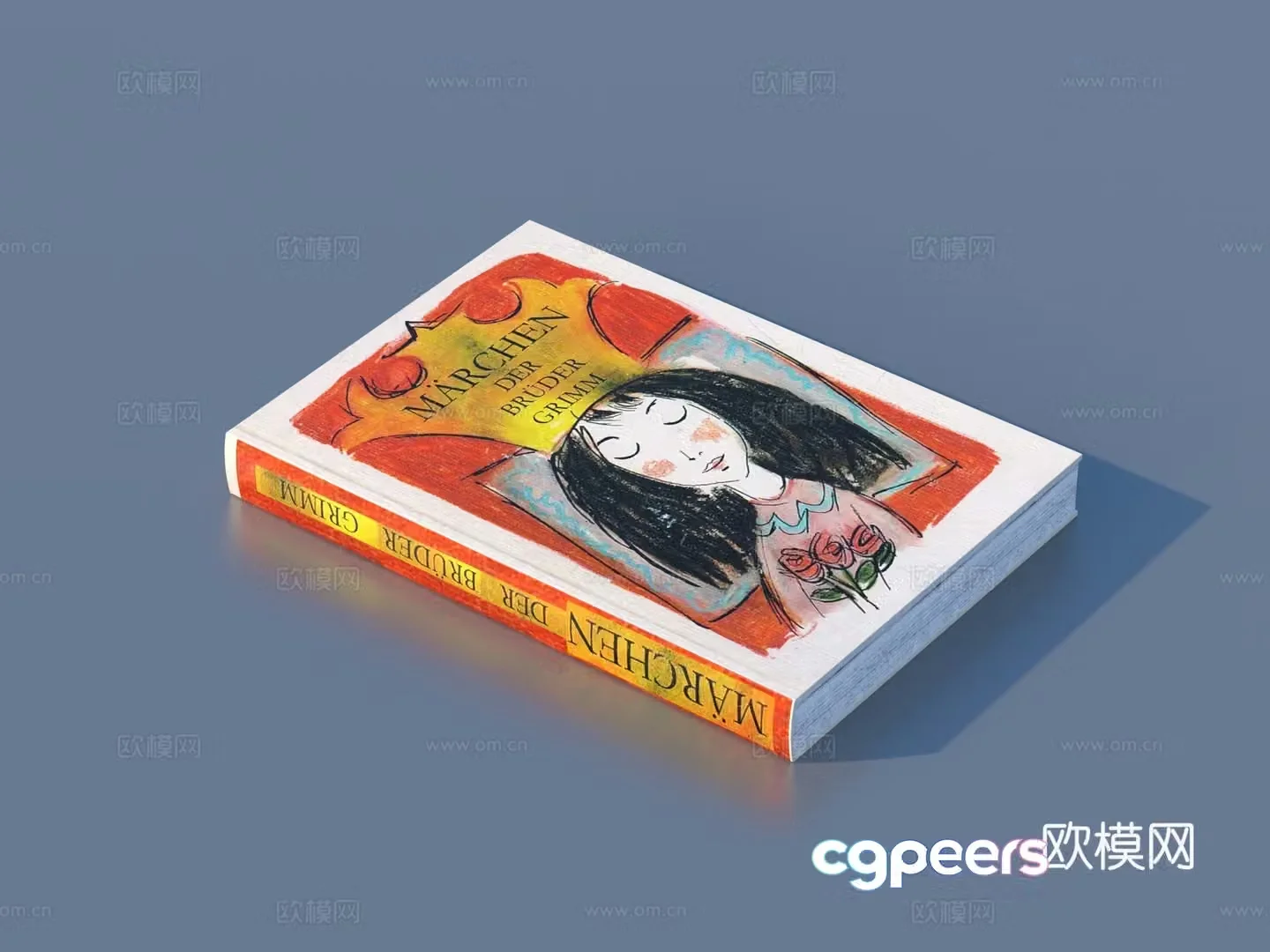 Books Notebooks Famous novels Magazine Books and magazines 3D model