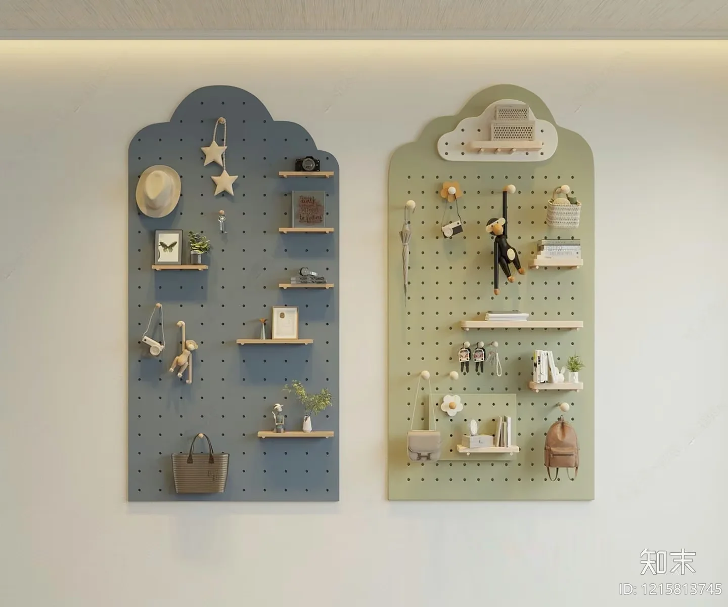 Cozy Wall Decor 3D Model – 14499 – VRAY Render