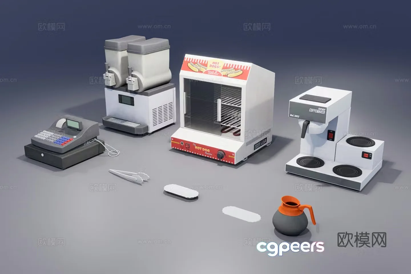 Electrical combination 3D model