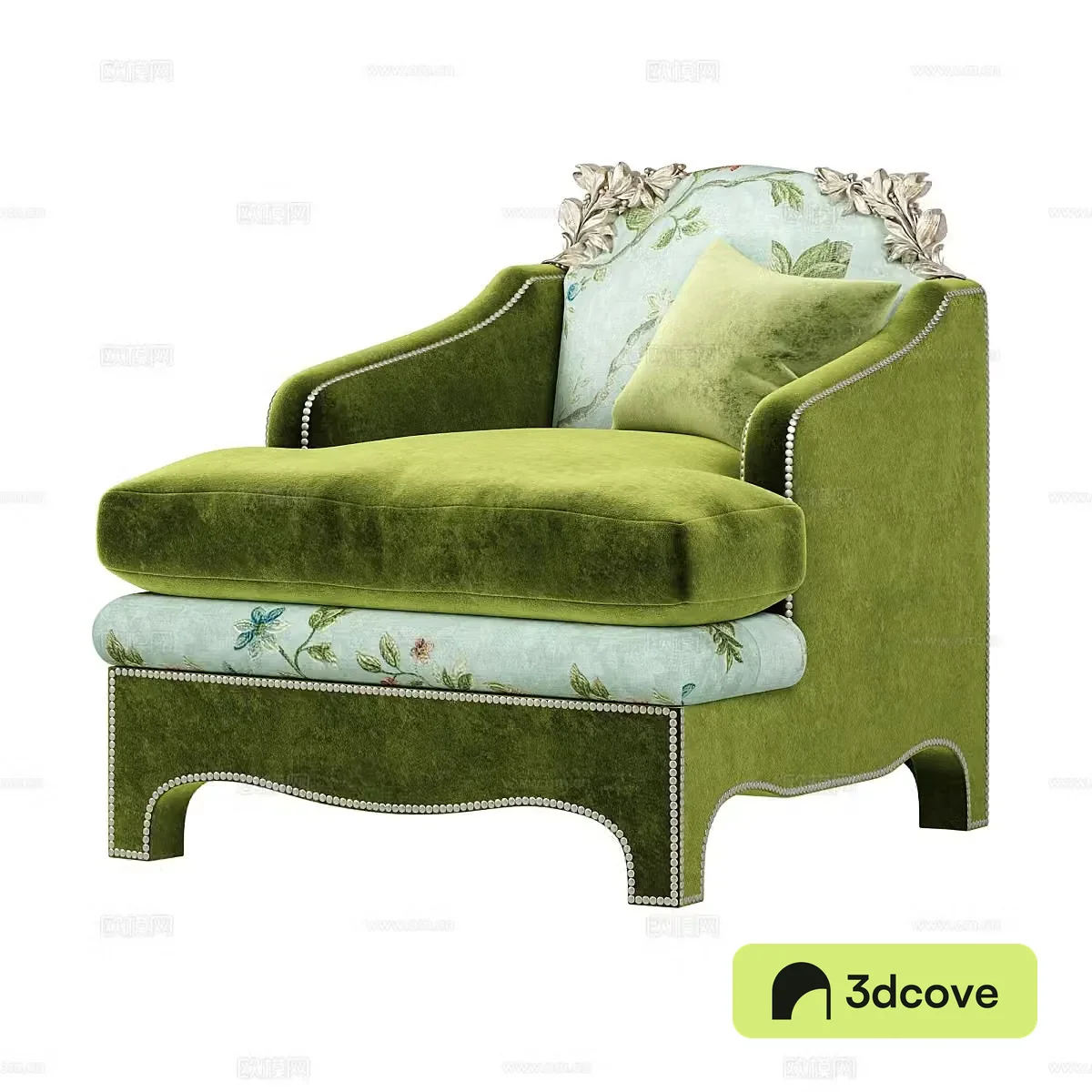 French single sofa