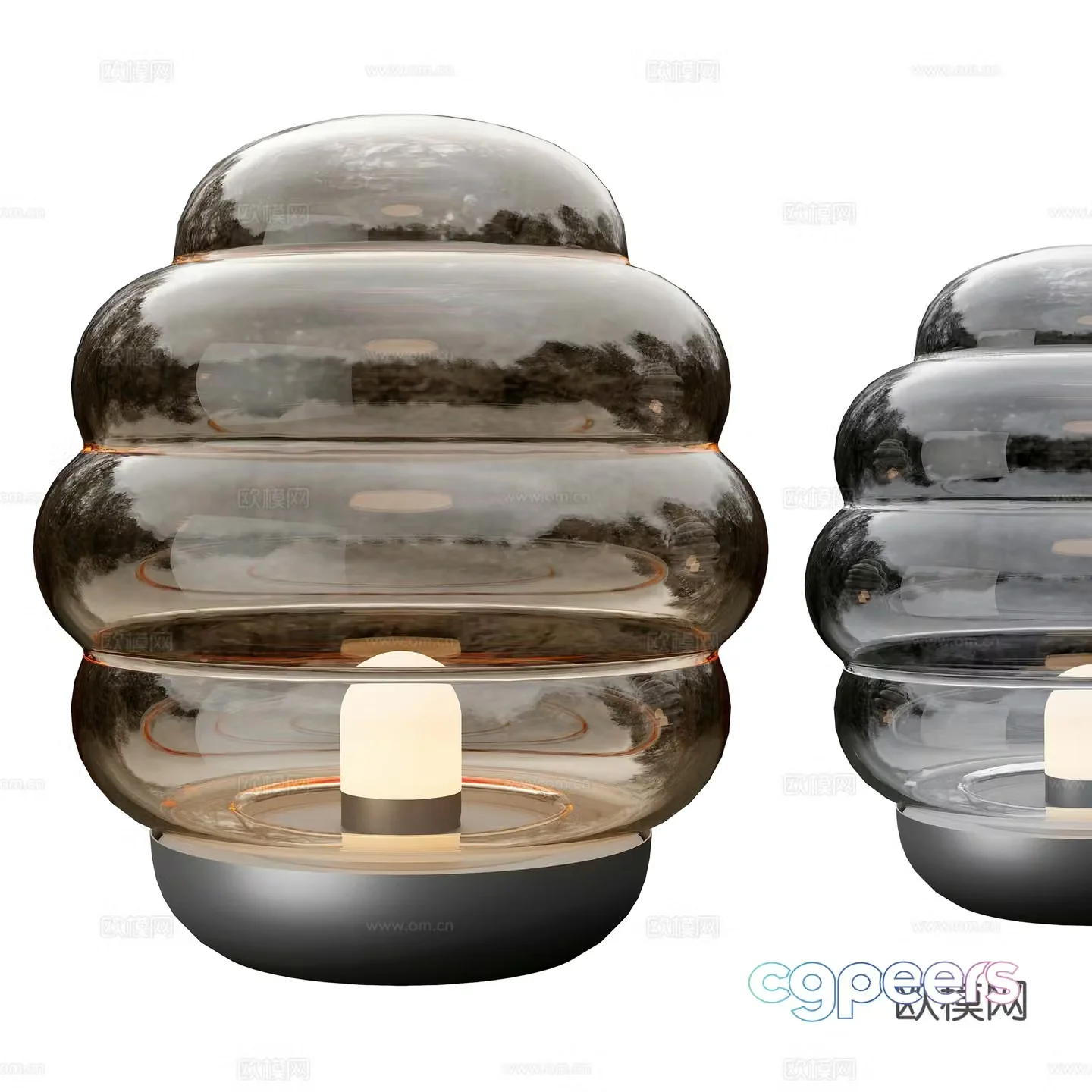 Modern desk lamp 3d model