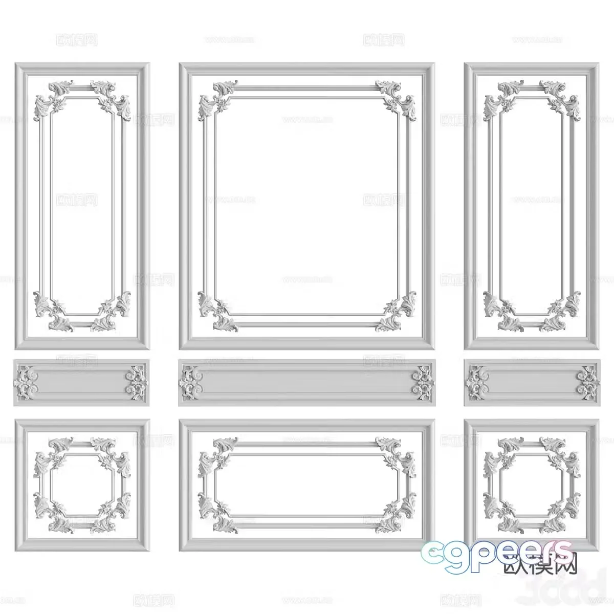 Gypsum Line 3D Model