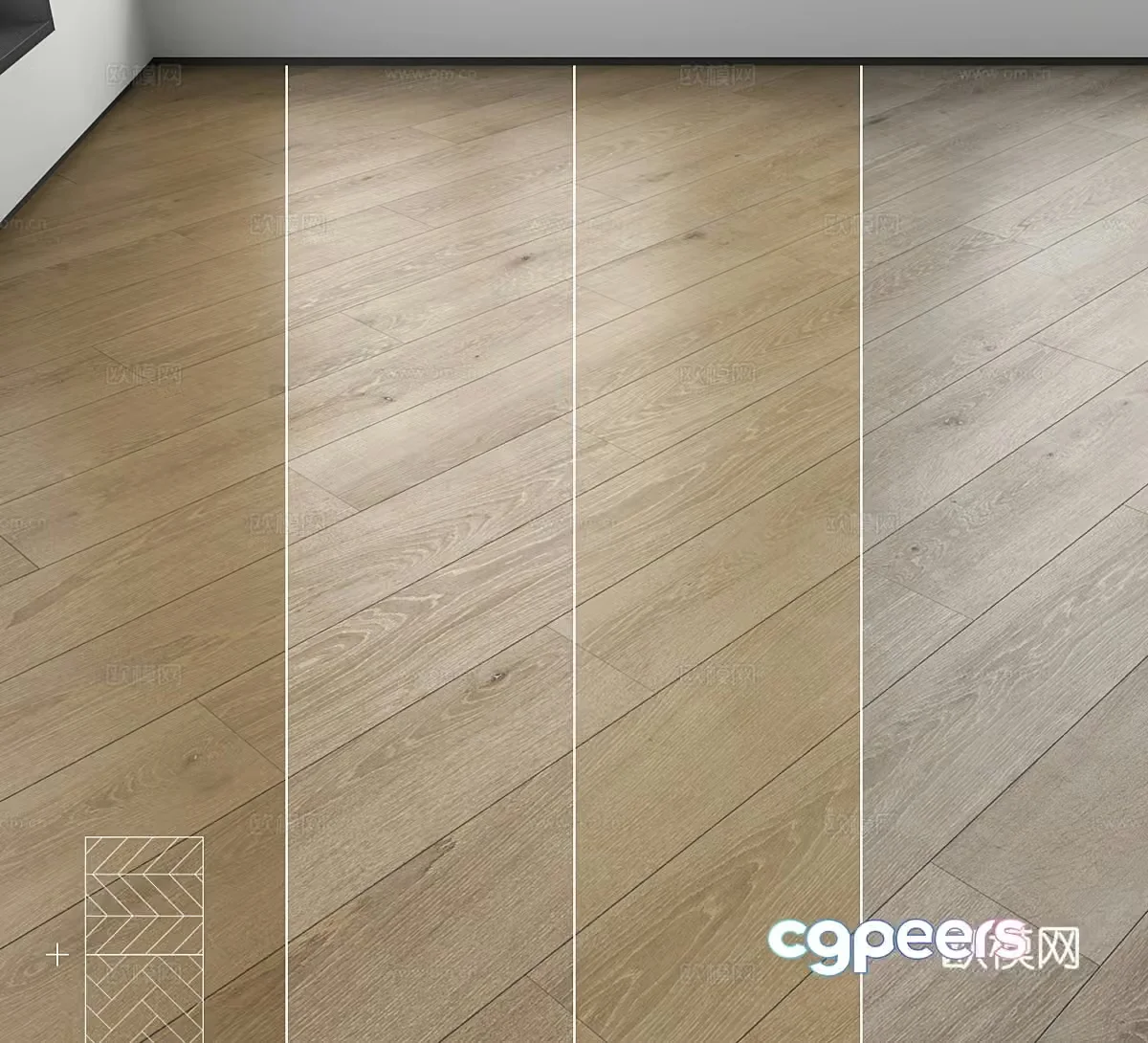 floor wooden floor 3d model