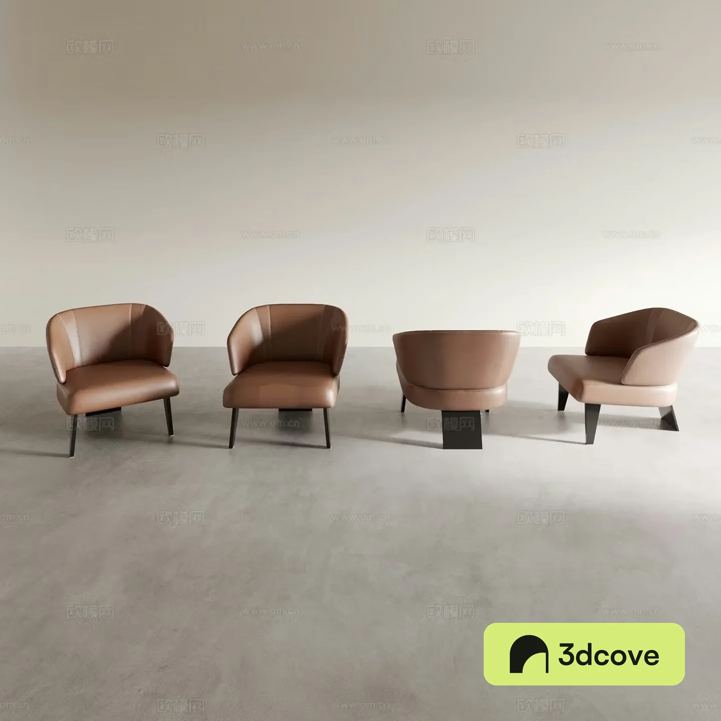Modern dining chair single chair sofa chair back chair