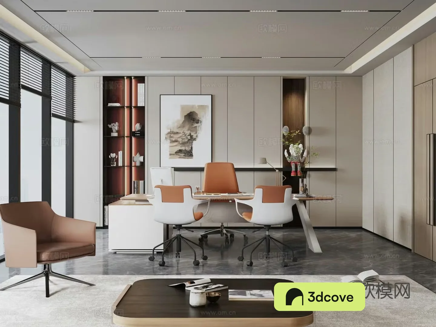 Modern manager office