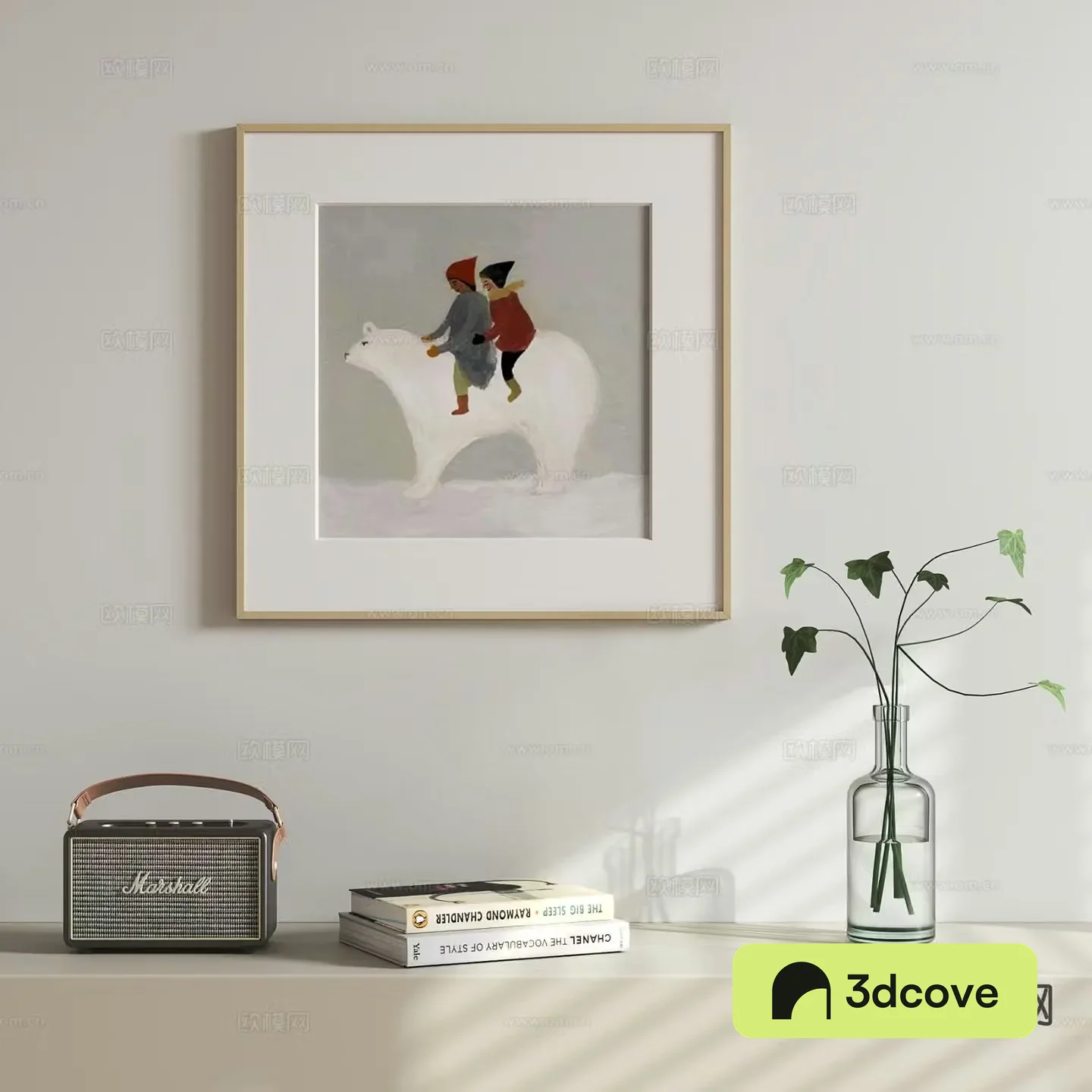 Nordic cartoon hanging painting children’s hanging painting