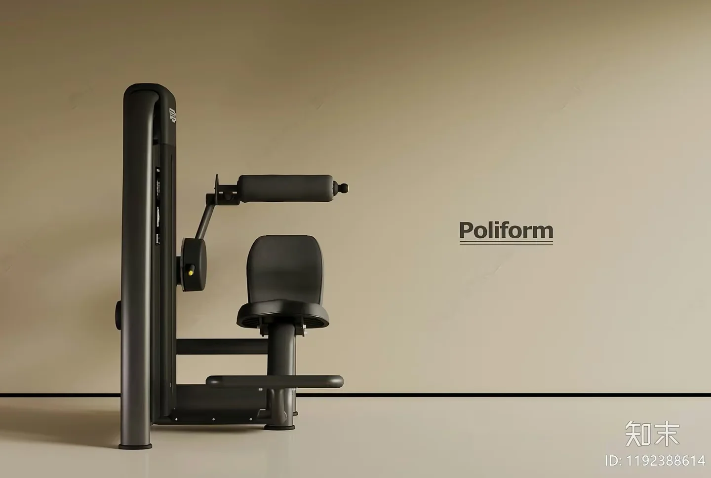 Modern Gym Equipment 3D Model – 1815 – VRAY Render