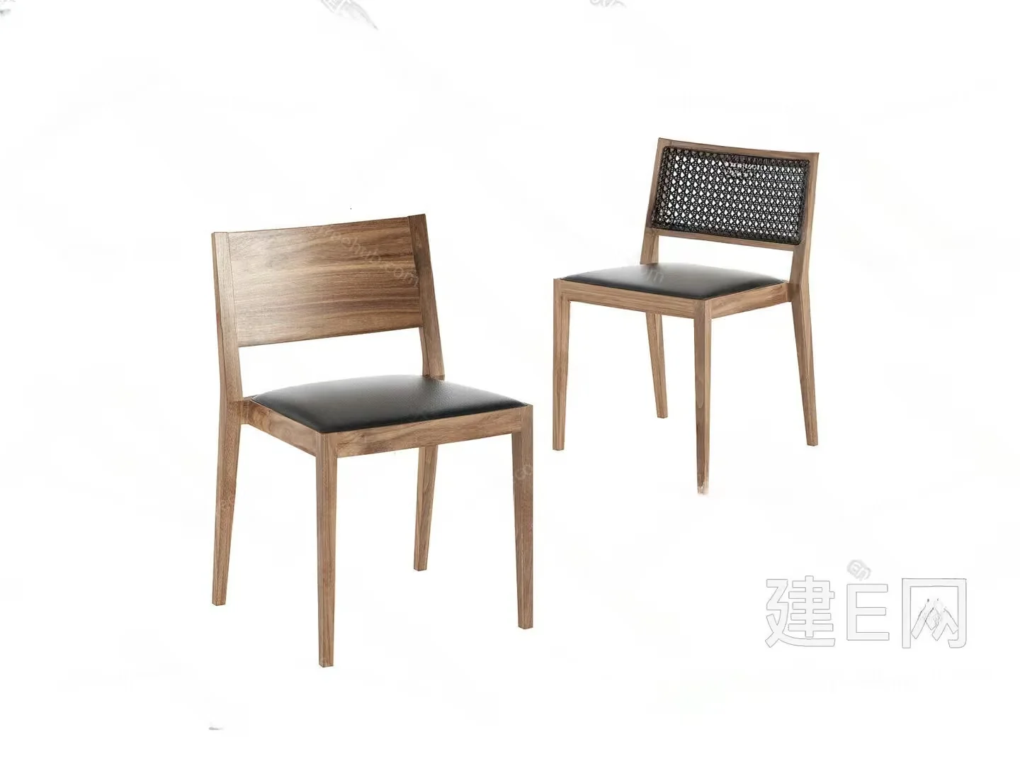 Wooden Dining Chairs 3D Model – 4532 – VRAY Render