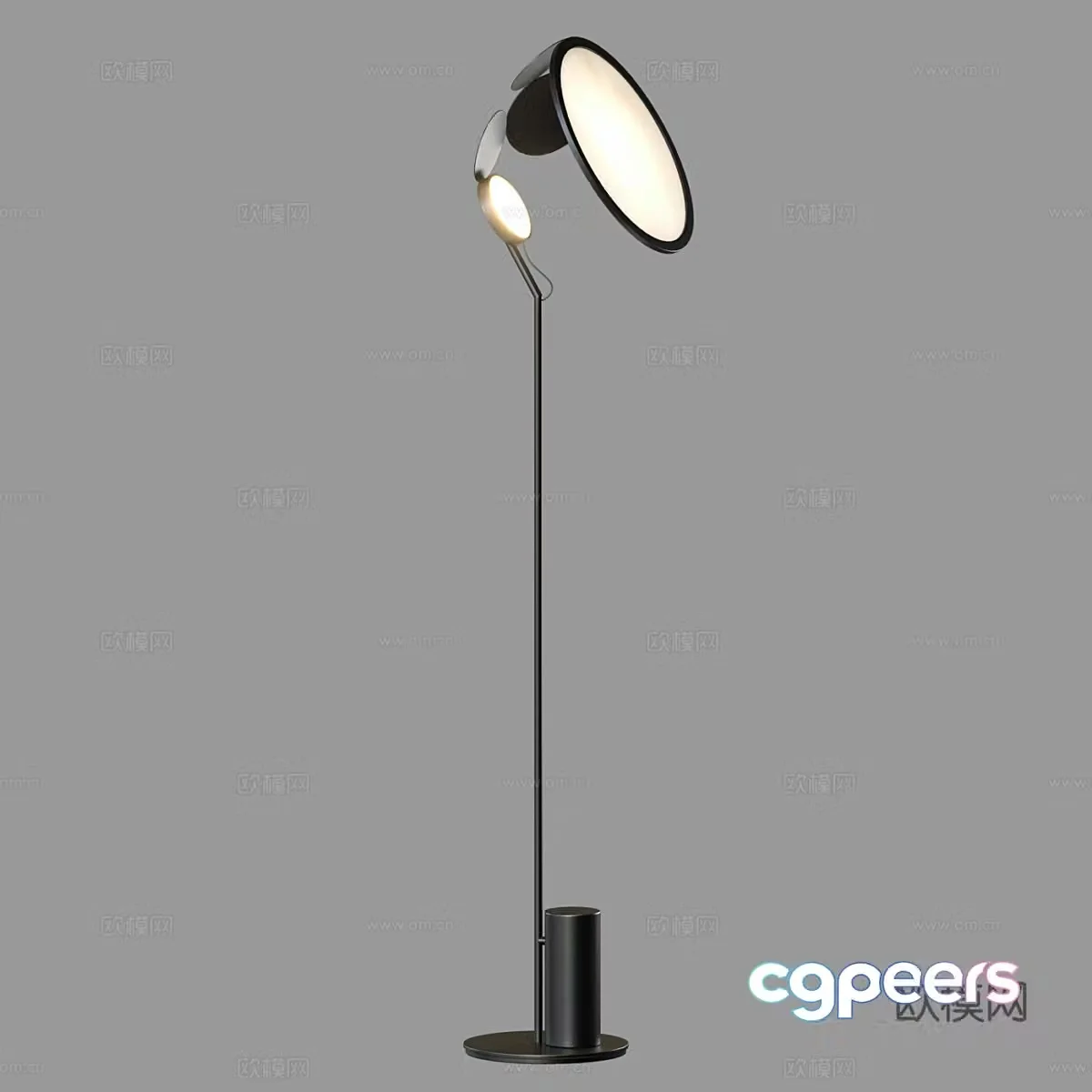 Modern simple floor lamp Floor lamp Simple floor lamp Study floor lamp Lamp 3D model