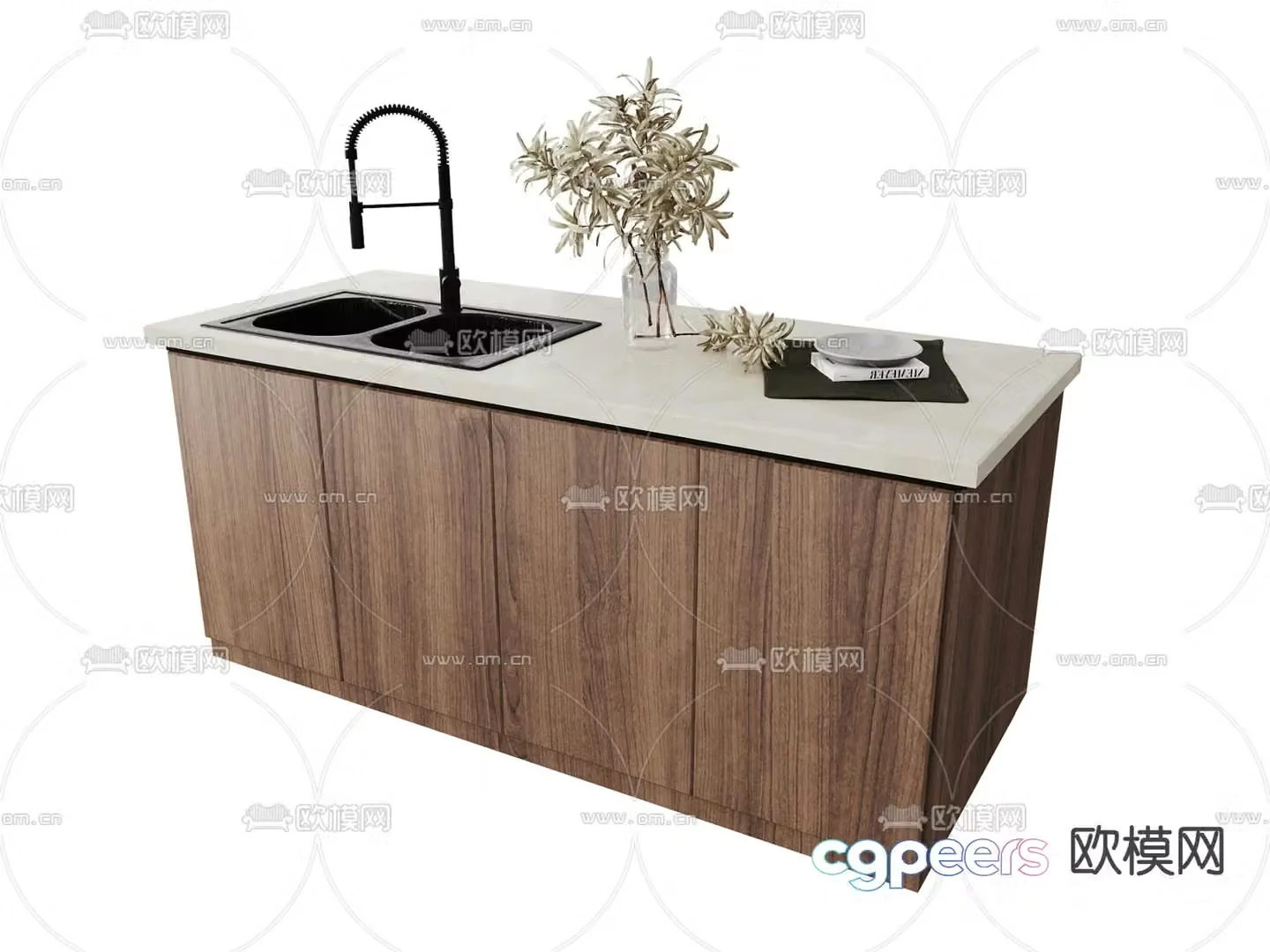 Wabi Sabi Bar Water Bar 3D model