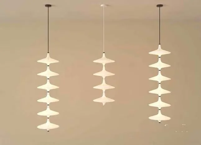 Modern White Pendant Lights 3D Model – 14883 – VRAY Render