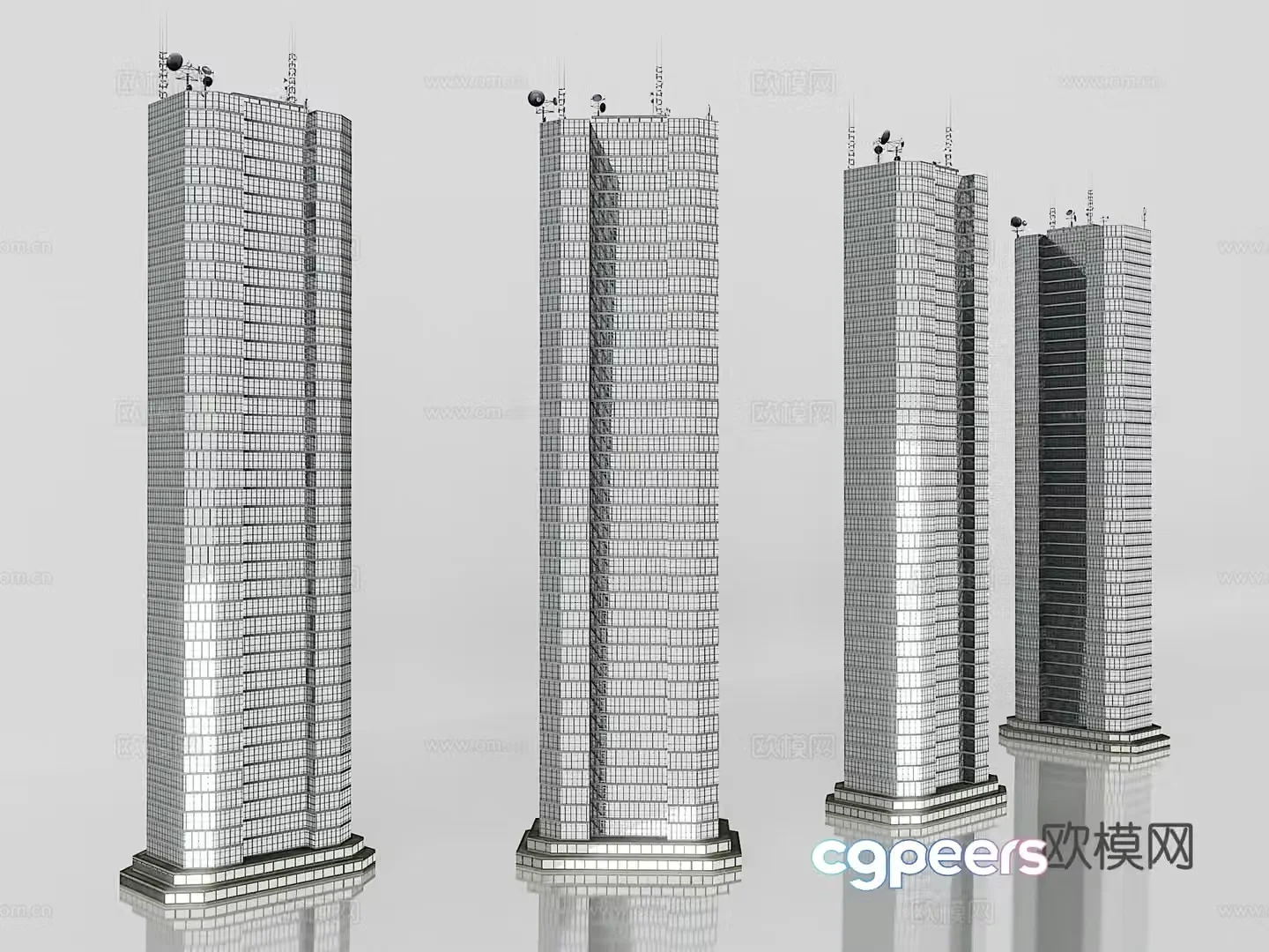 Office building 3d model